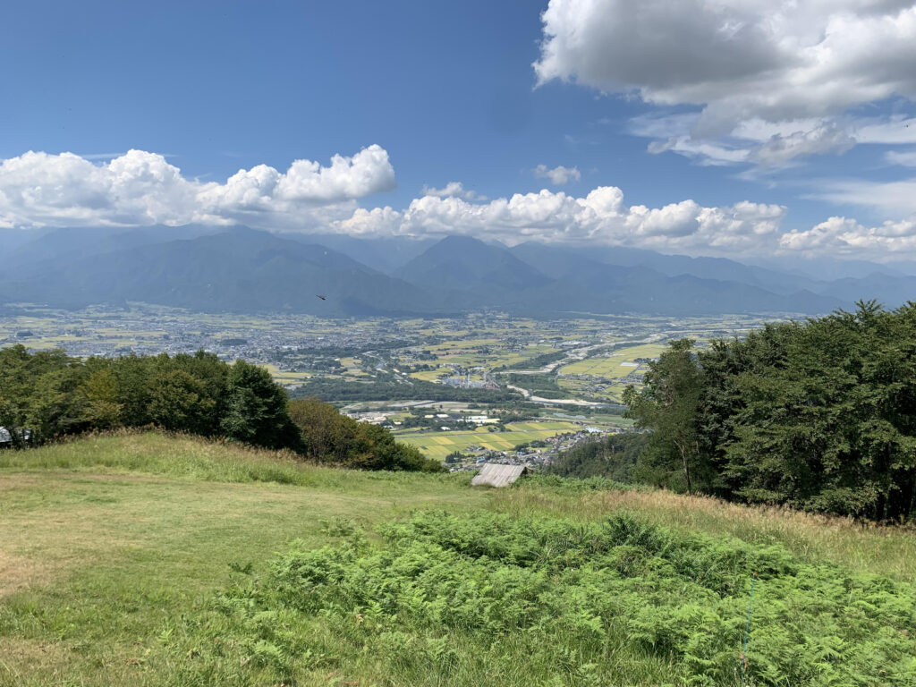 長峰山山頂